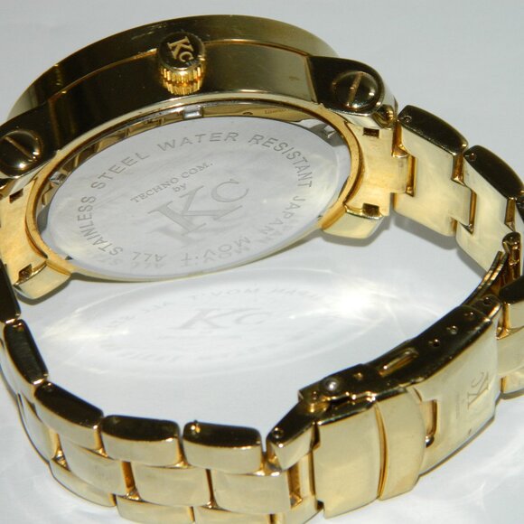 Techno.com by KC Rare Unique 2015 Men's Watch with Diamond Bat Skull Head - Picture 14 of 15
